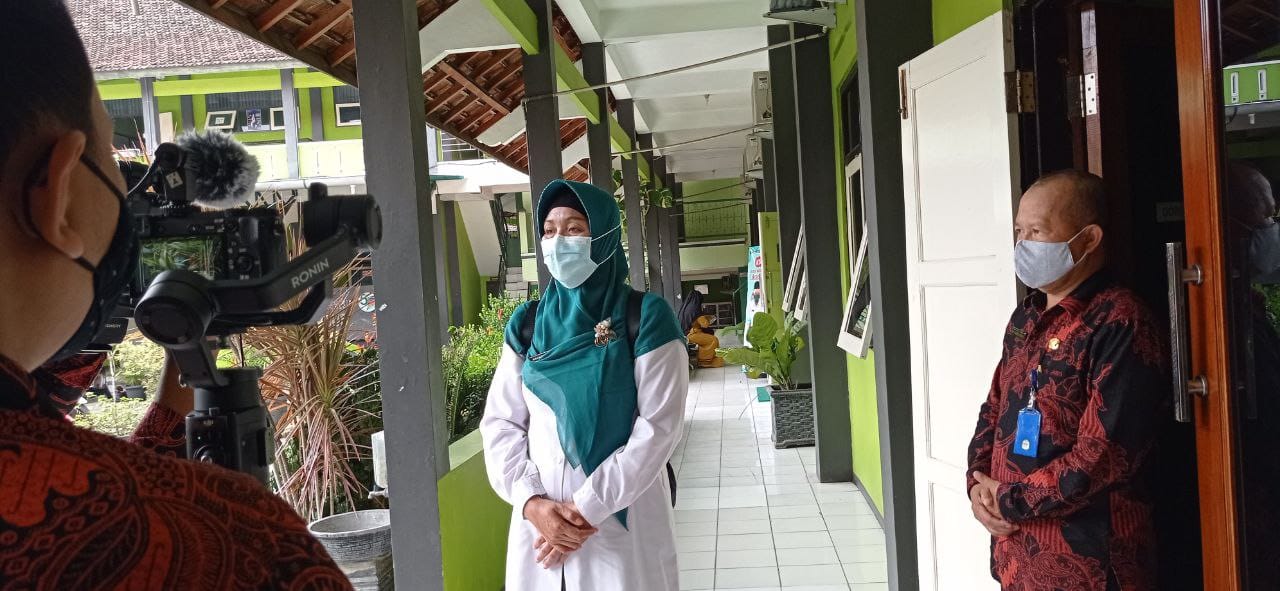 Dinas Kesehatan Nyatakan MTs Negeri 1 Kudus Layak untuk Simulasi Permodelan PTM
