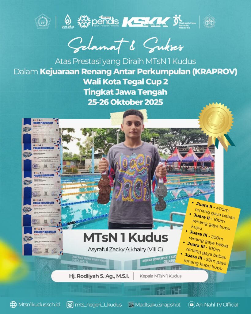 Zacky Si Lumba-lumba Muda dari MTSN 1 Kudus!