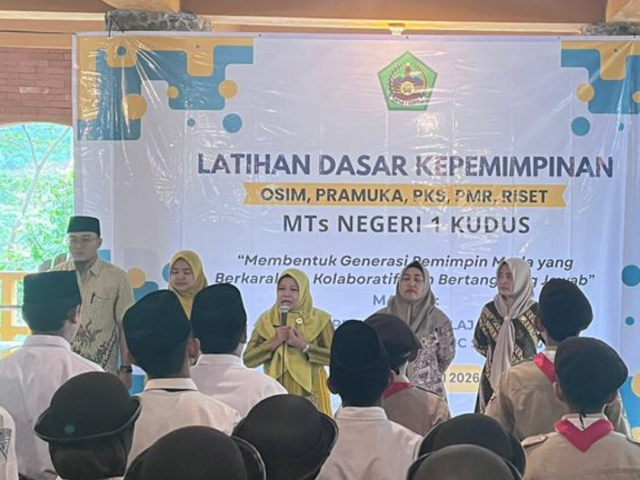 MTsN 1 Kudus Gelar Latihan Dasar Kepemimpinan (LDK) Tahun 2026